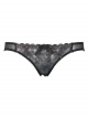 AW14 Hansel & Gretel Embroidery & Furs Liquorice Pretty Panties (Black Swirls)